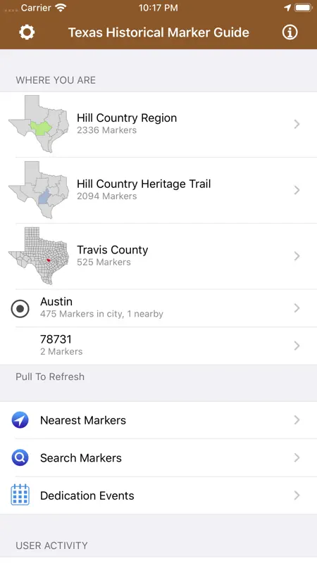 Texas Historical Marker Guide screenshot 10 of 10