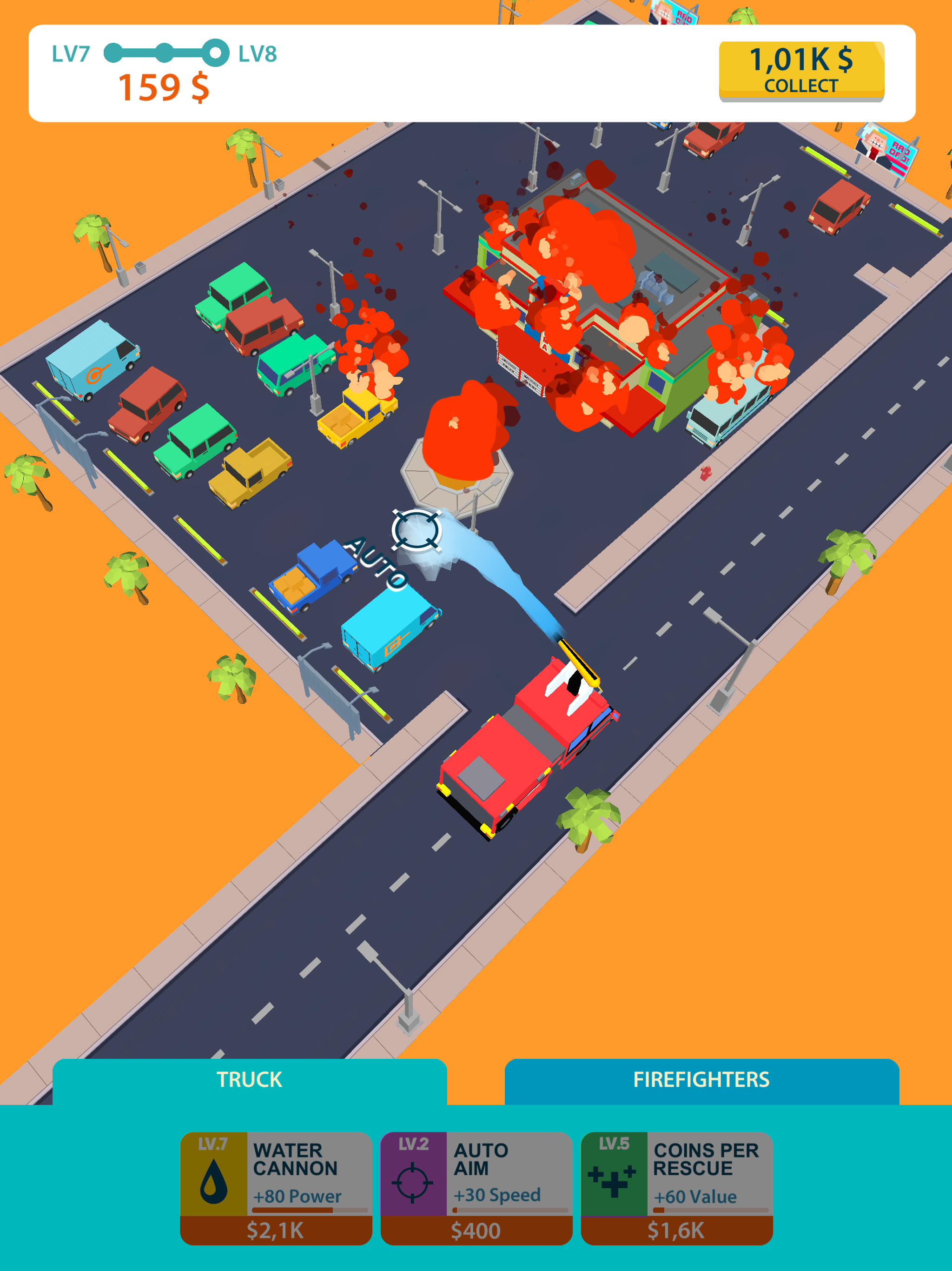 Idle Firetruck