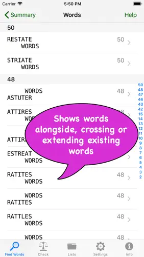 Word Finder - wordhelper.org screenshot 1