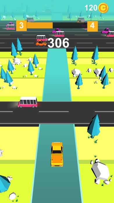 Traffic Tap Car: Fast Road Run screenshot 3