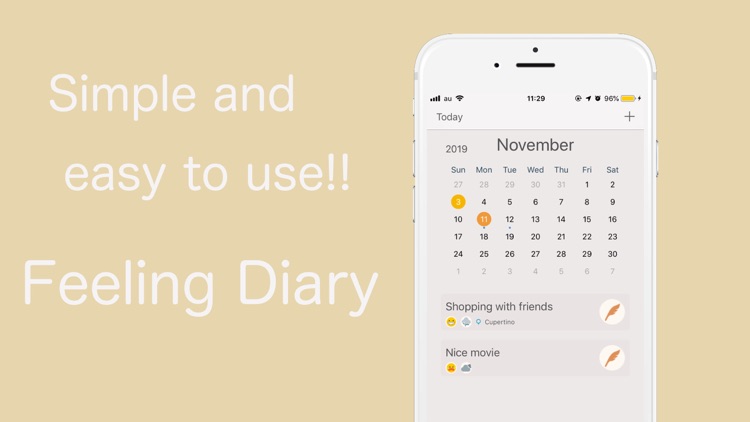 Simple Feeling Diary
