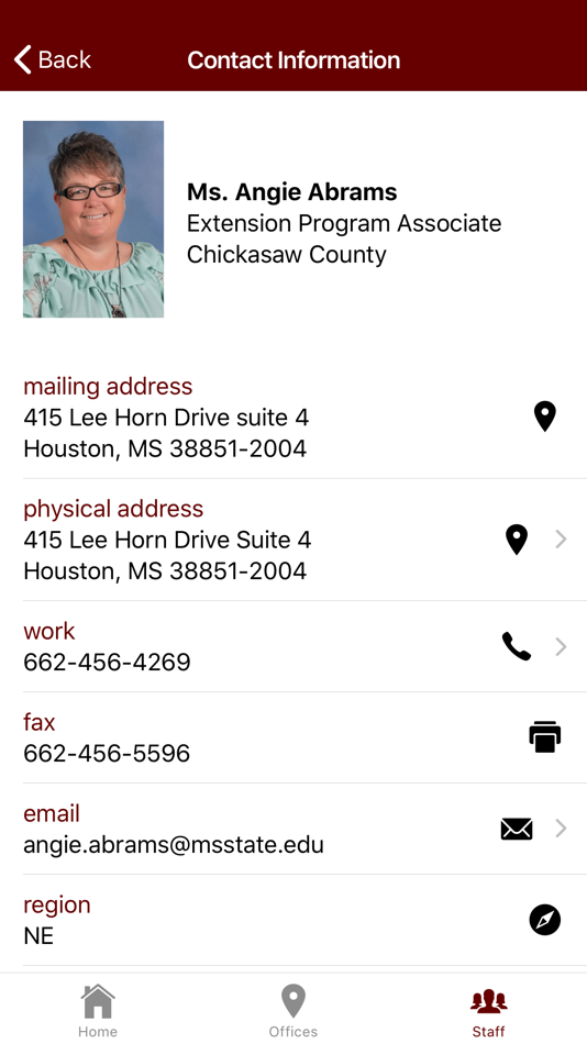#4. MSUES Directory (iOS) By: Mississippi State University Extension Service