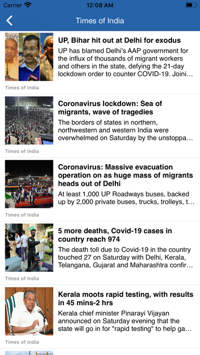 Breaking News - India Screenshot