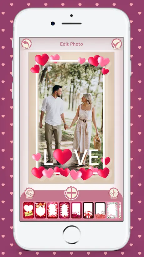 Love Photo Frames & Stickers