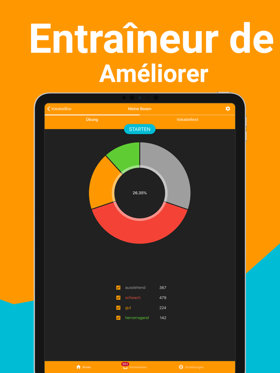 Screenshot #6 pour VokabelBox - Full version