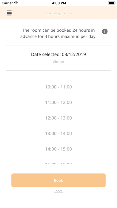 App screenshot