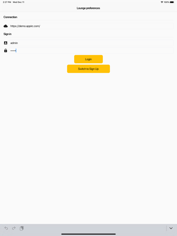 Screenshot #4 pour AppIRC