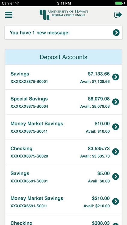 University of Hawaii FCU