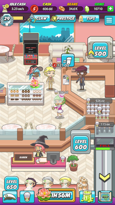 Screenshot #1 pour Coffee Craze - Barista Tycoon