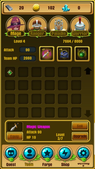 Dungeons & Puzzles: RPG Quest screenshot 2