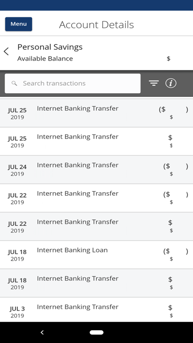 The Freedom Bank of Virginia Screenshot