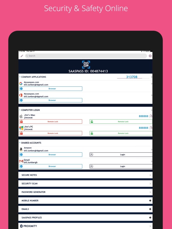 Screenshot #5 pour SAASPASS On Premise