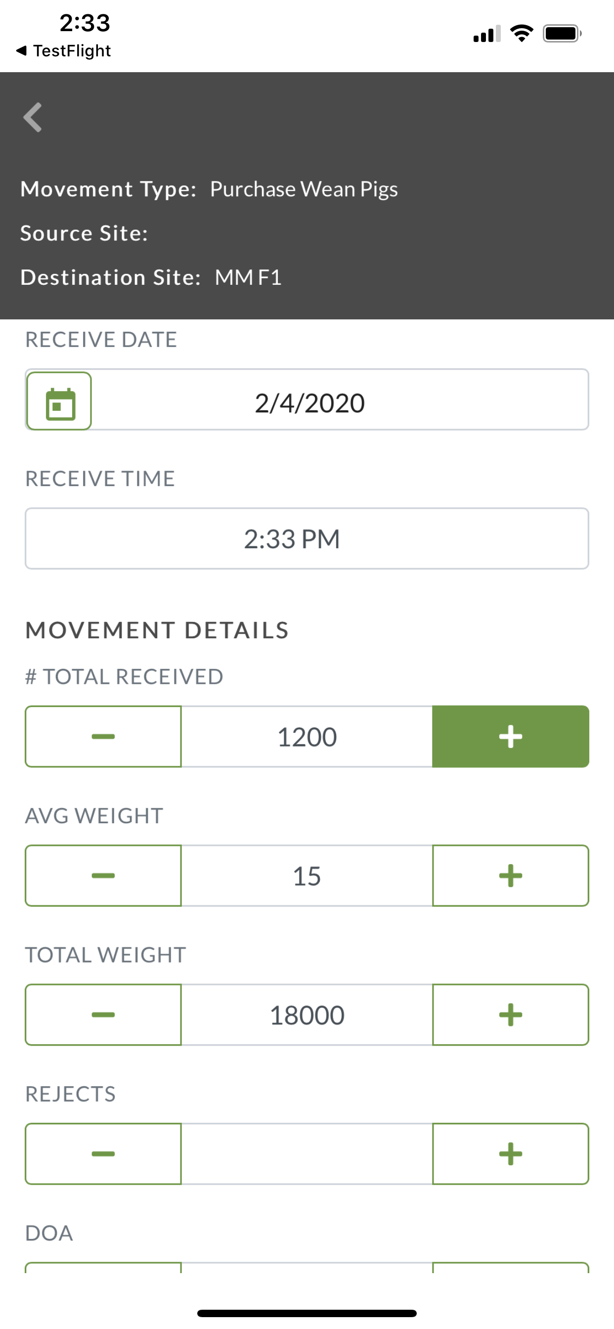 MetaFarms Mobile Movements