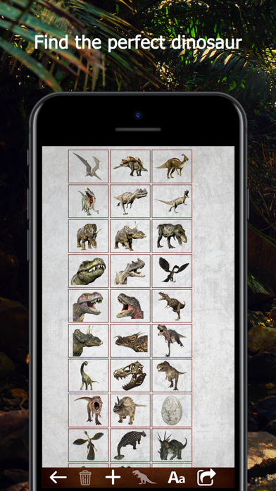 Dino Camera - Virtual Stickers Screenshot
