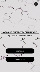 Organic Chemistry Challenge screenshot