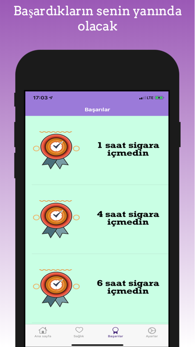 Sigarayı  Bıraktım iPhone screenshot