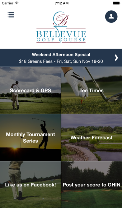 Bellevue Golf Course Screenshot