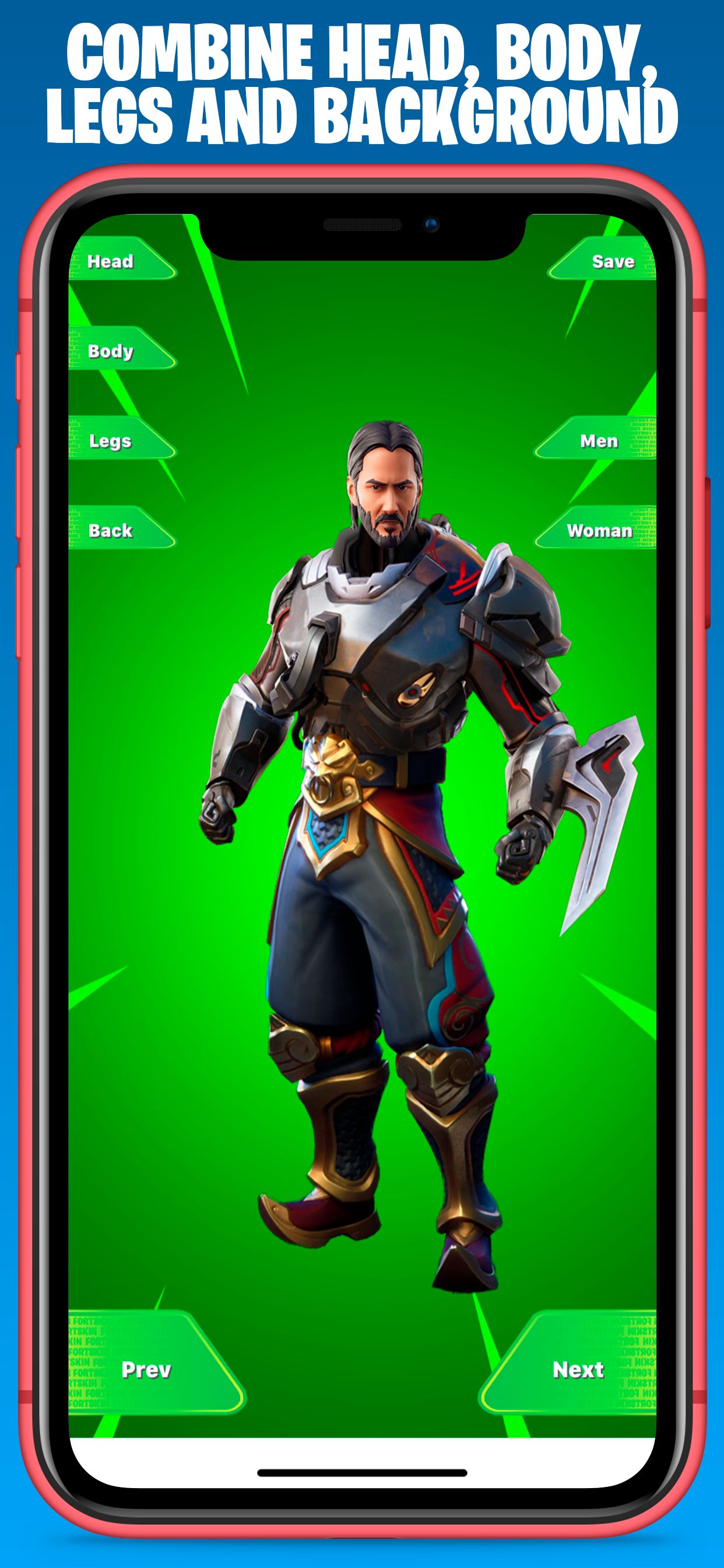 Skins Maker for Fortnite App