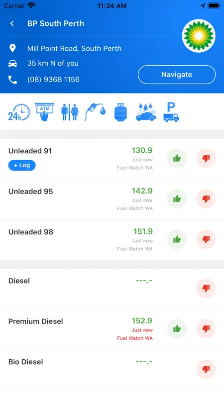 Fuel Map Australia screenshot 5 of 5