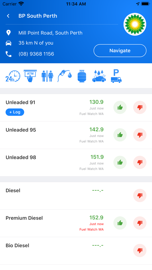 #5. Fuel Map Australia (iOS) 由: WikiCamps pty ltd