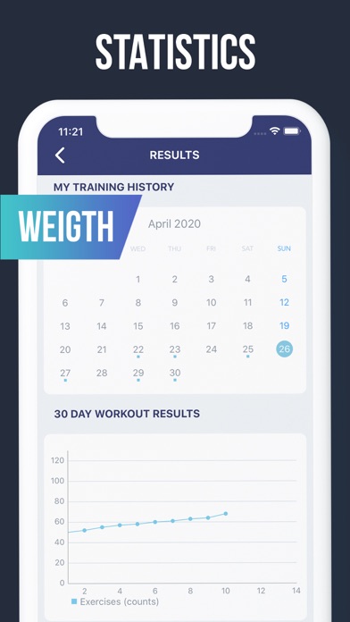 30 Day Upper Body Challenge Screenshot