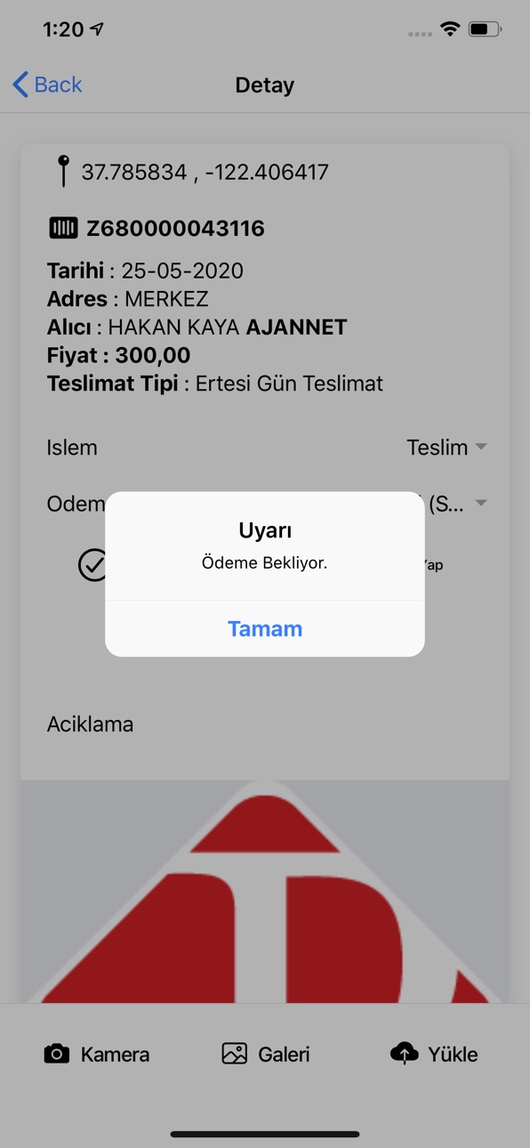 iPhone screenshot