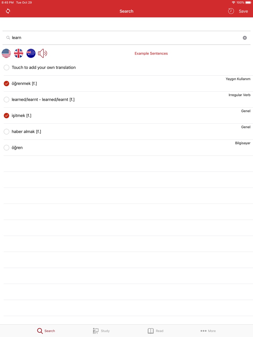 iPad screenshot