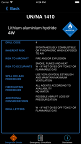 Pilot Dangerous Goods screenshot