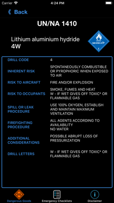 Pilot Dangerous Goods screenshot 2