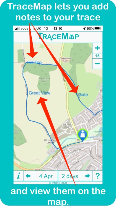 Screenshot #3 pour TraceMap