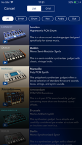 KORG Gadget 2 Le screenshot