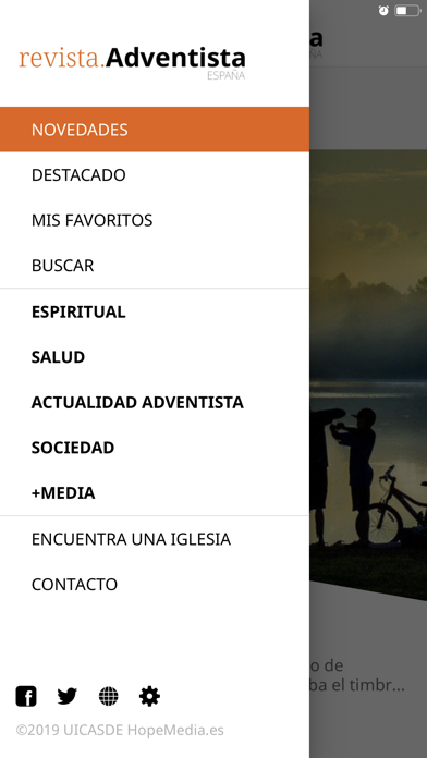 Revista Adventista EspañaCaptura de pantalla de2
