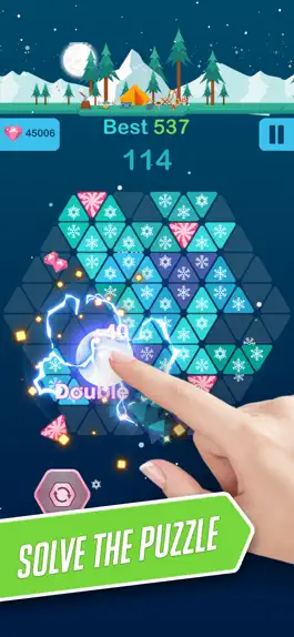 Game screenshot Triangle Candy - Block Puzzle mod apk