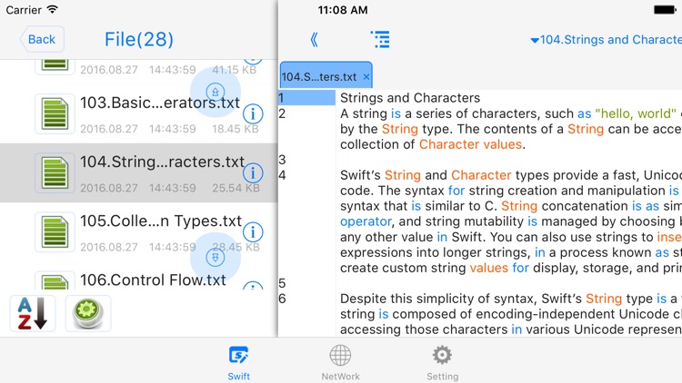 Editer For Swift programming