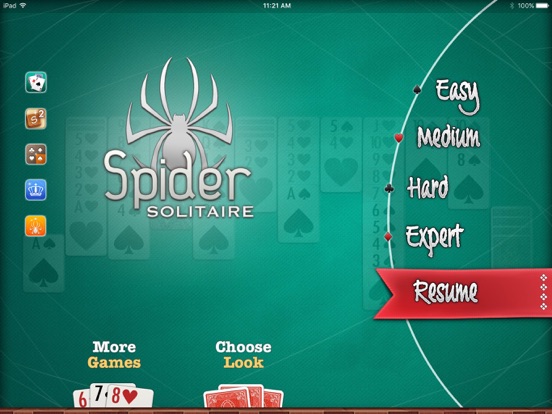 Spider ▻ Solitaire + iPad app afbeelding 1