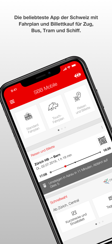 SBB Mobile - Overview - Apple App Store - Switzerland