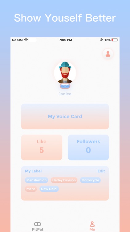 PitPat - Make Friends by Voice