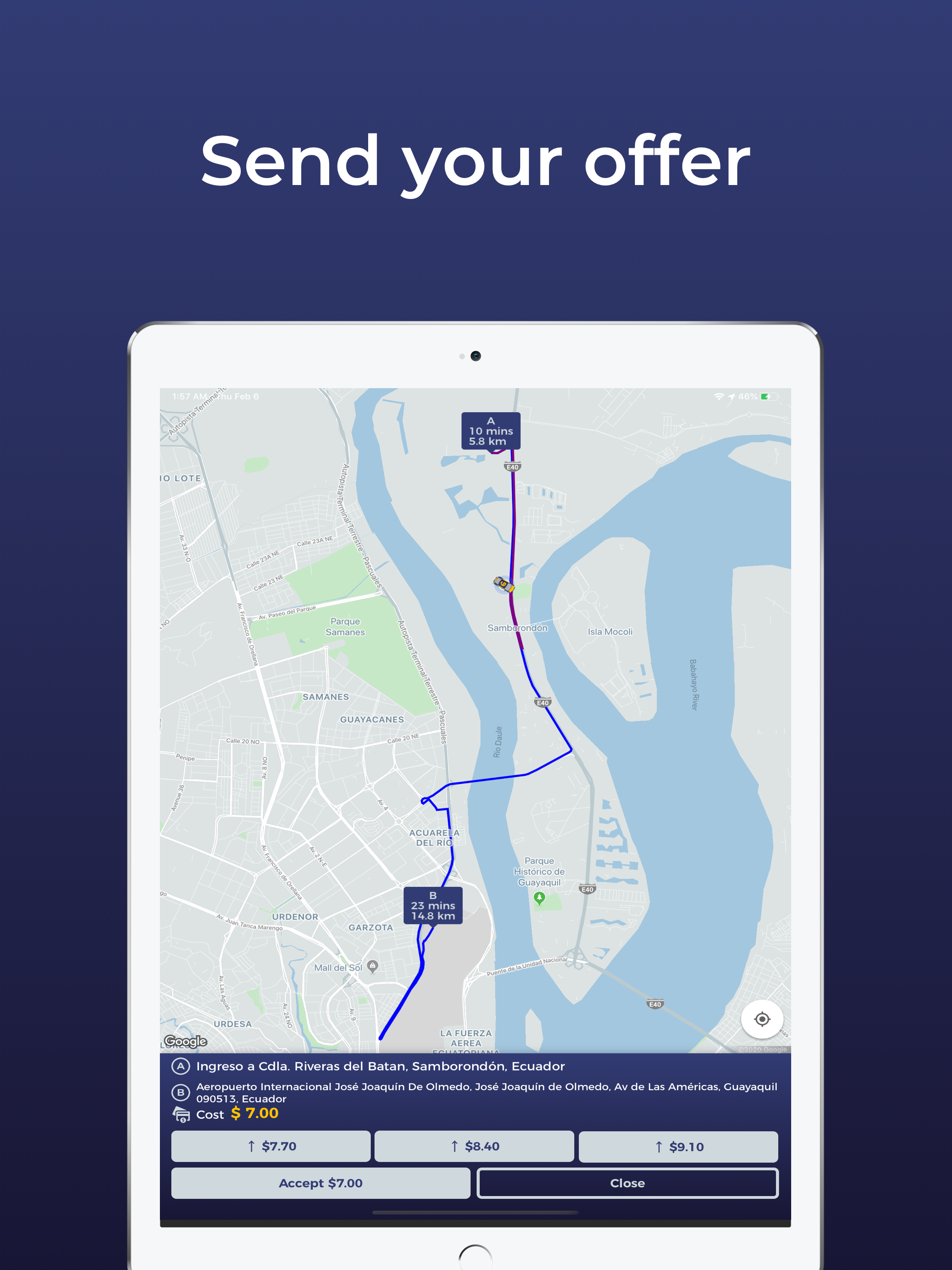 GMe Driver: Make money driving screenshot 8