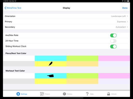 RitmoTime Free Stroke Monitor iPad app afbeelding 9