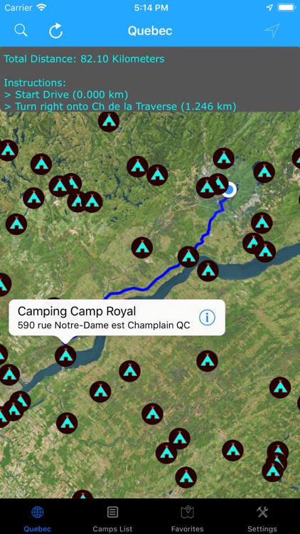Quebec – Campgrounds RV Parks