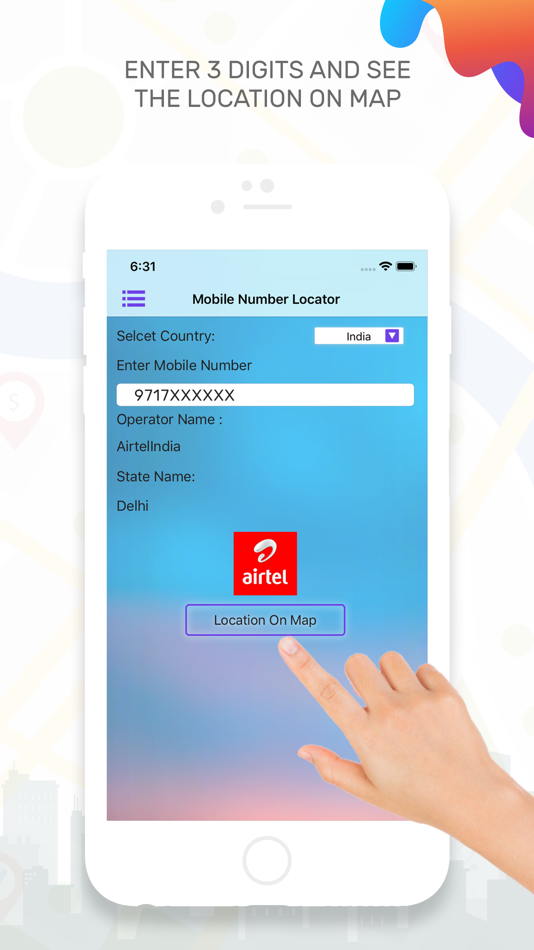 #4. Mobile Number Locator ! (iOS) 由: Jyoti Yadav