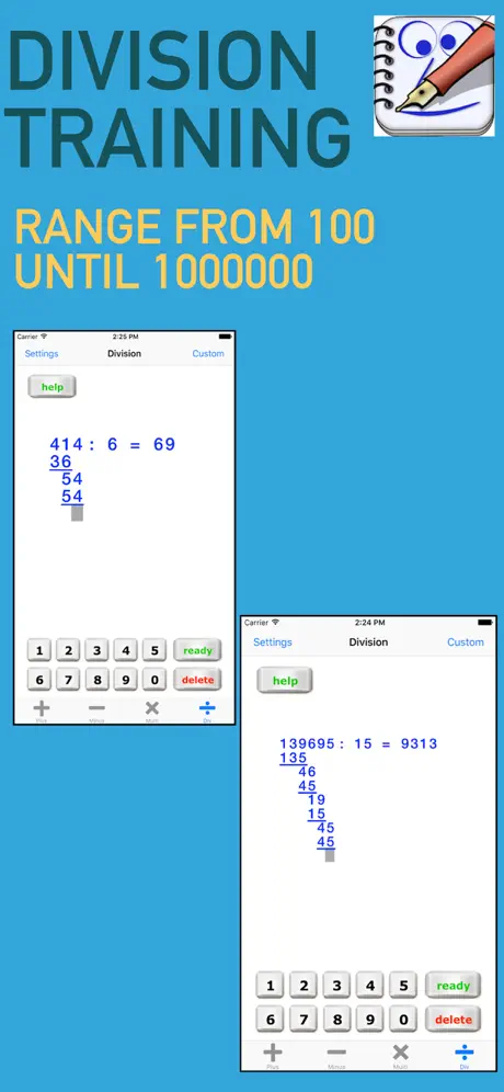 Written math for Grade School