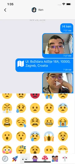 Game screenshot Flat Messenger apk