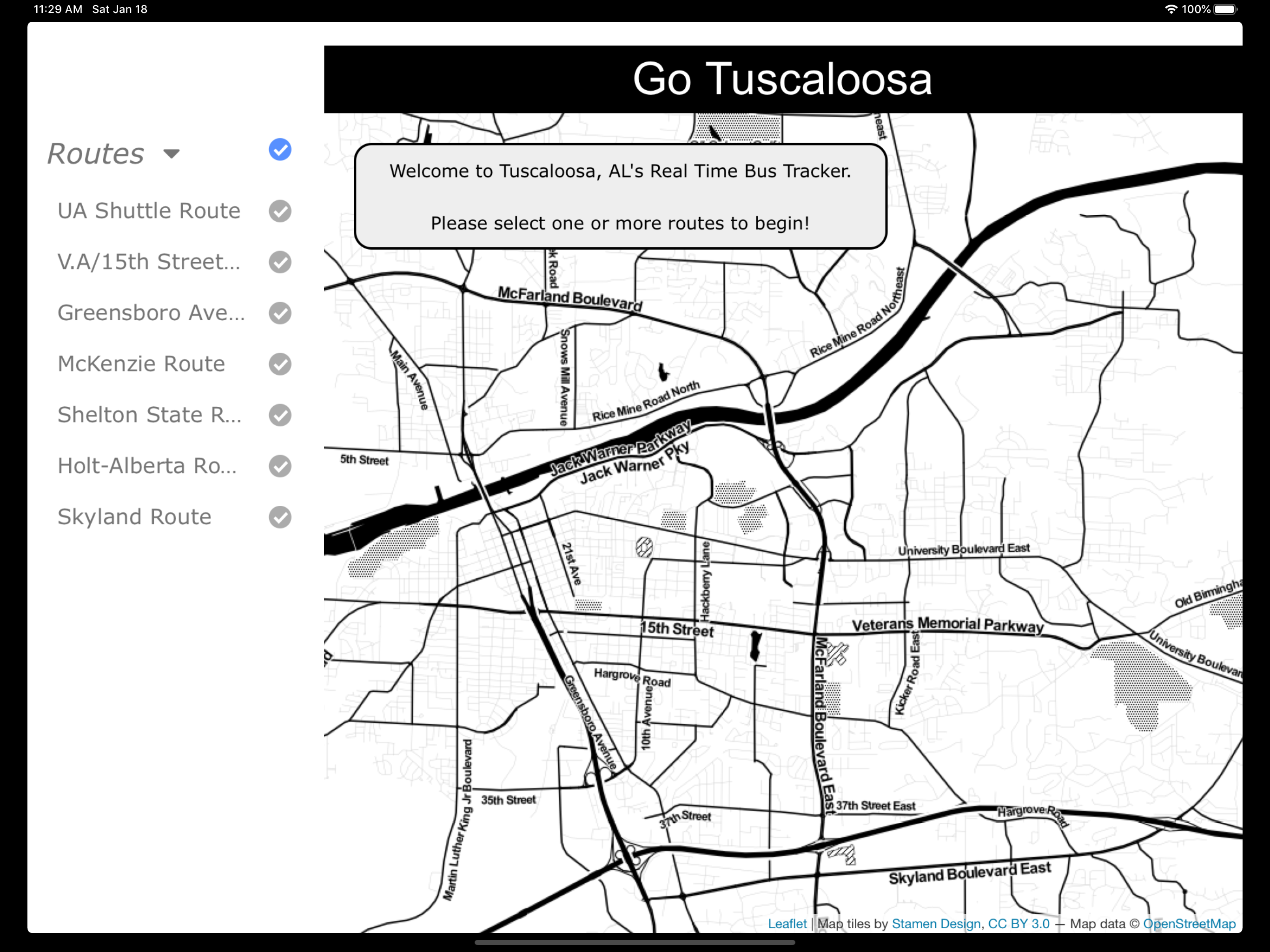 Go Tuscaloosa
