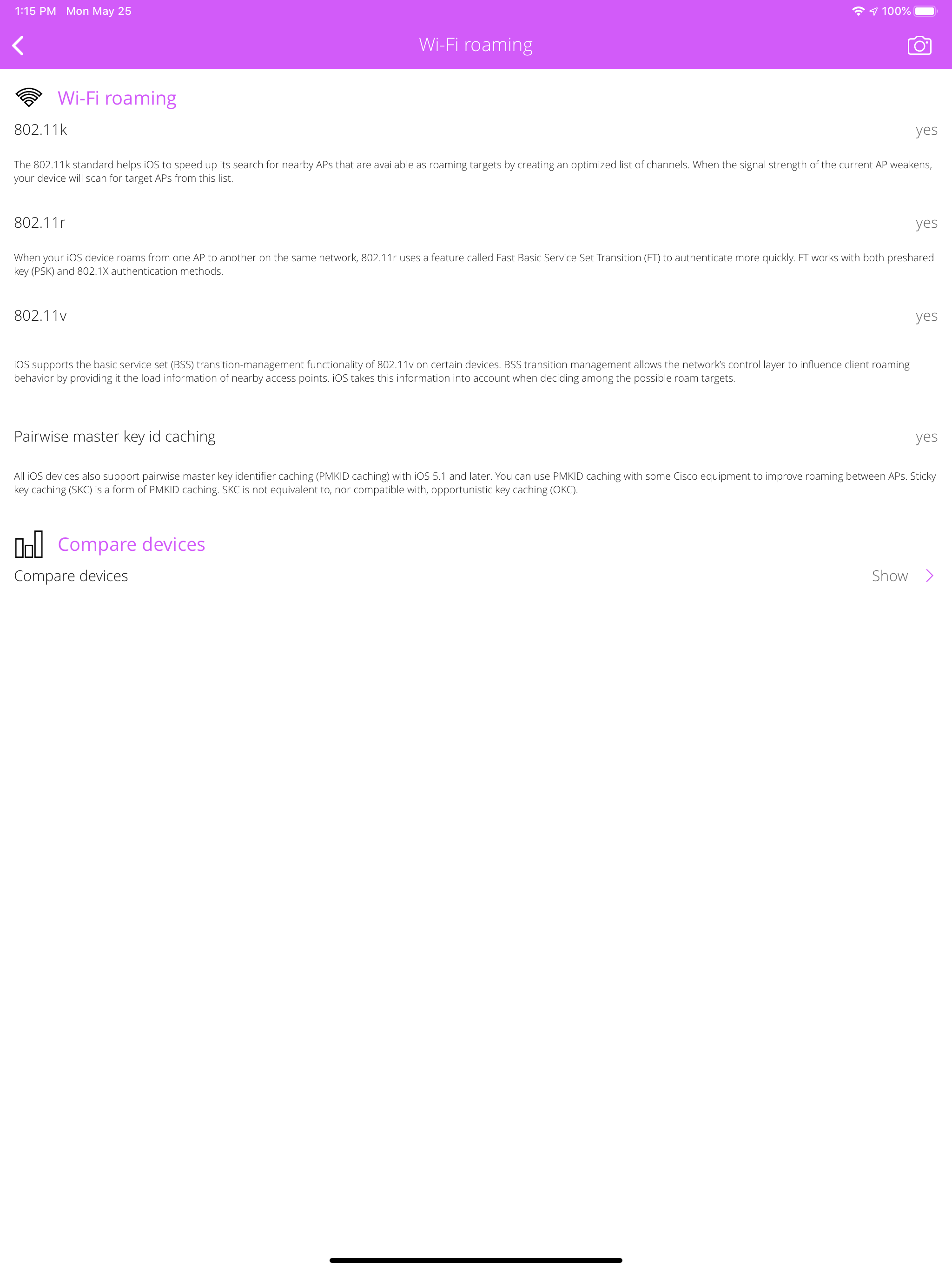 Wi-Fi Info