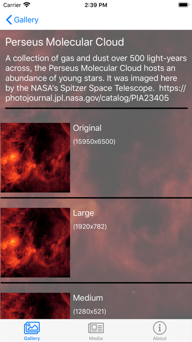 Screenshot #3 pour Spitzer Gallery