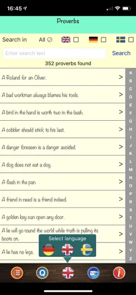 Game screenshot Proverbs apk