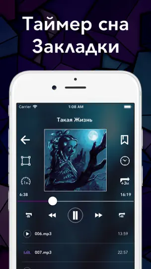 Screenshot von Плеер для Аудиокниг auf dem iPhone 2