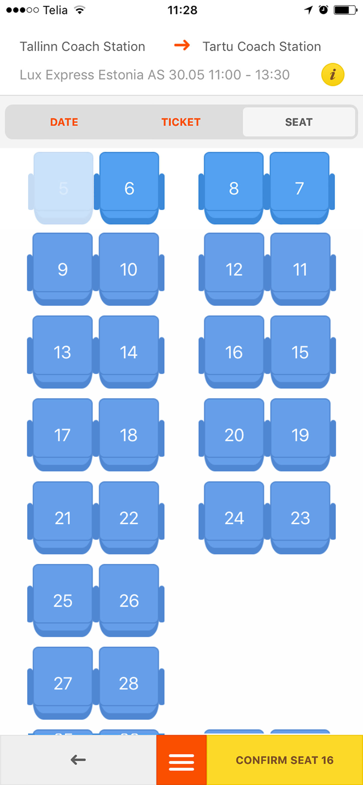 Tpilet bussipiletid screenshot 3