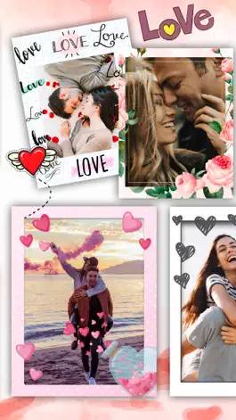 Game screenshot Love frames for pictures apk